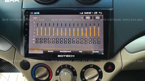 Màn hình DVD Android xe Daewoo Gentra 2005 - 2011 | Gotech GT6 New